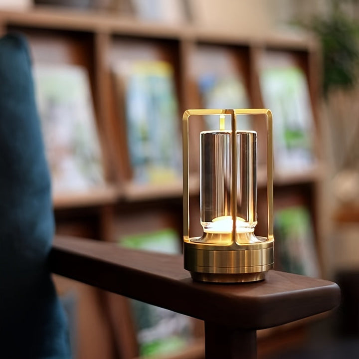 Japansk Inspireret Genopladelig LED Bordlampe med Touch-kontrol