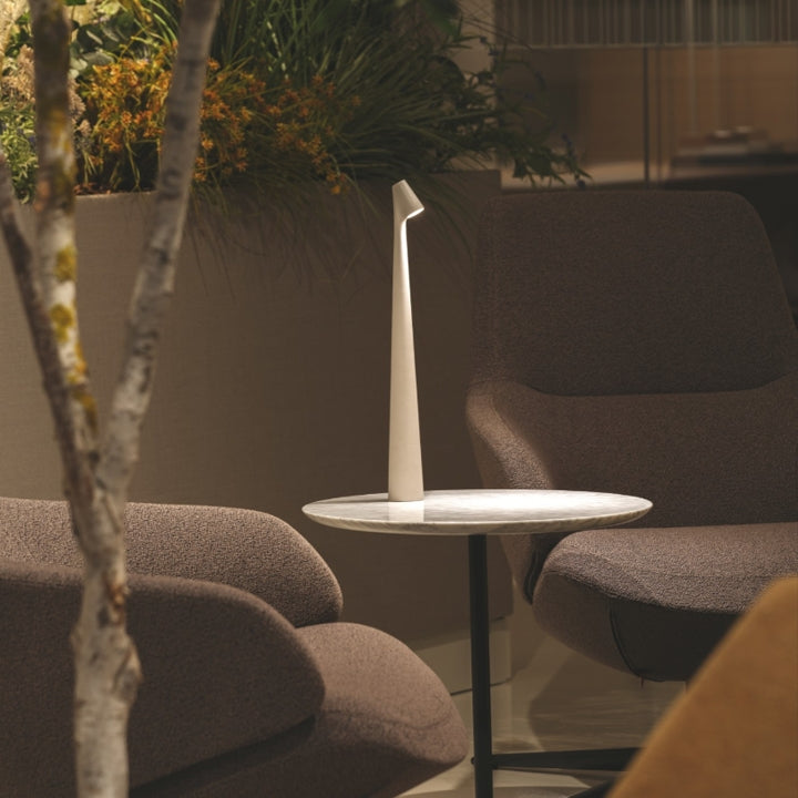 Justerbar Trådlampe i Aluminium med Dæmpning