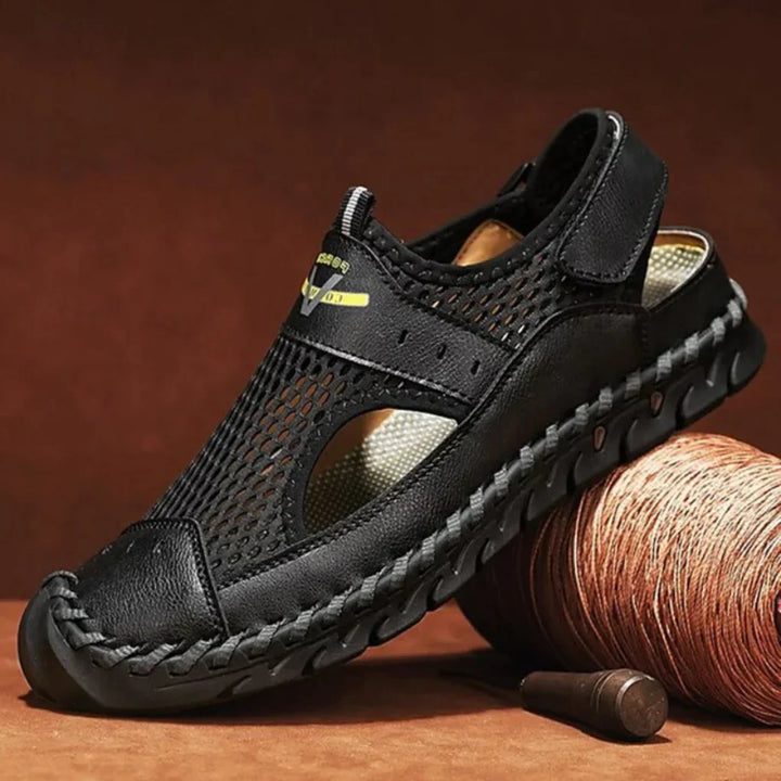 Natalie | Dame Forårs Sløjfe Plateau Slide Sandaler