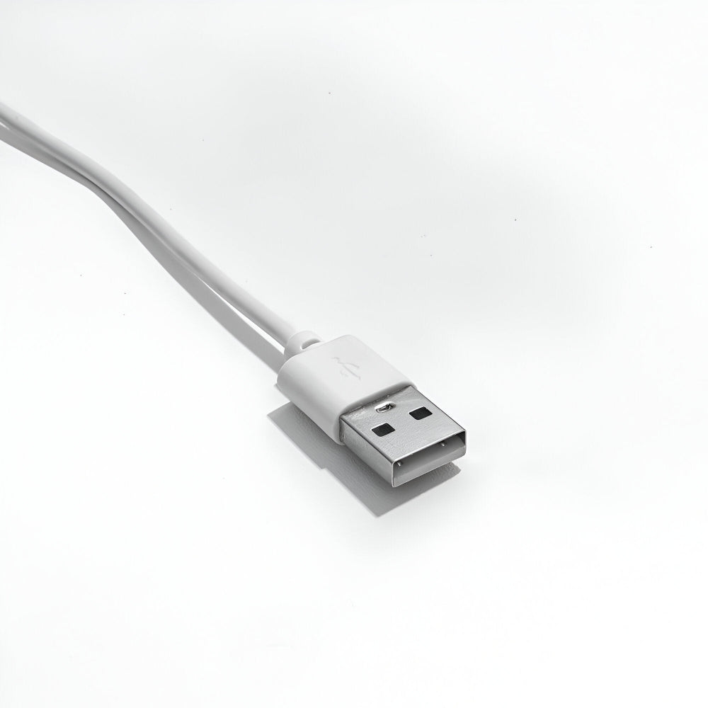 Trædyr Bordlampe med USB og LED Nattelys