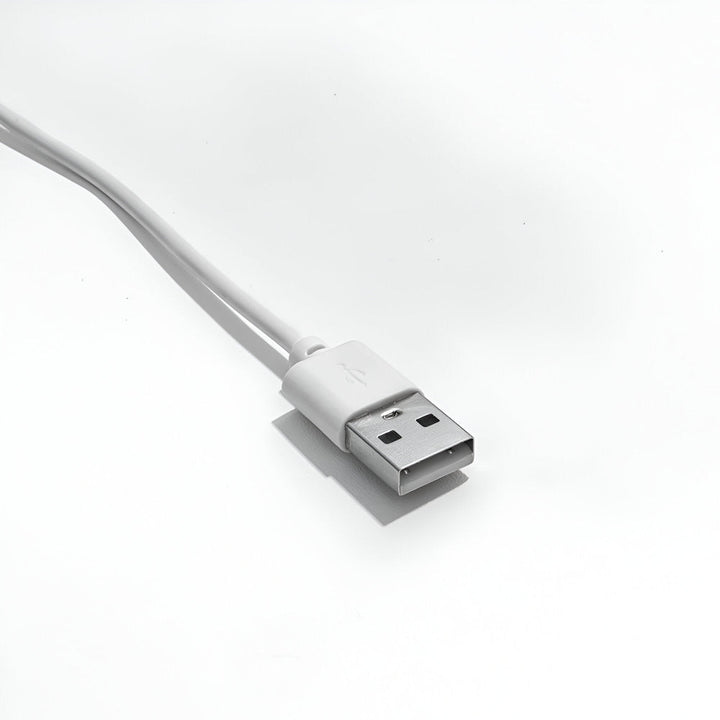 Trædyr Bordlampe med USB og LED Nattelys