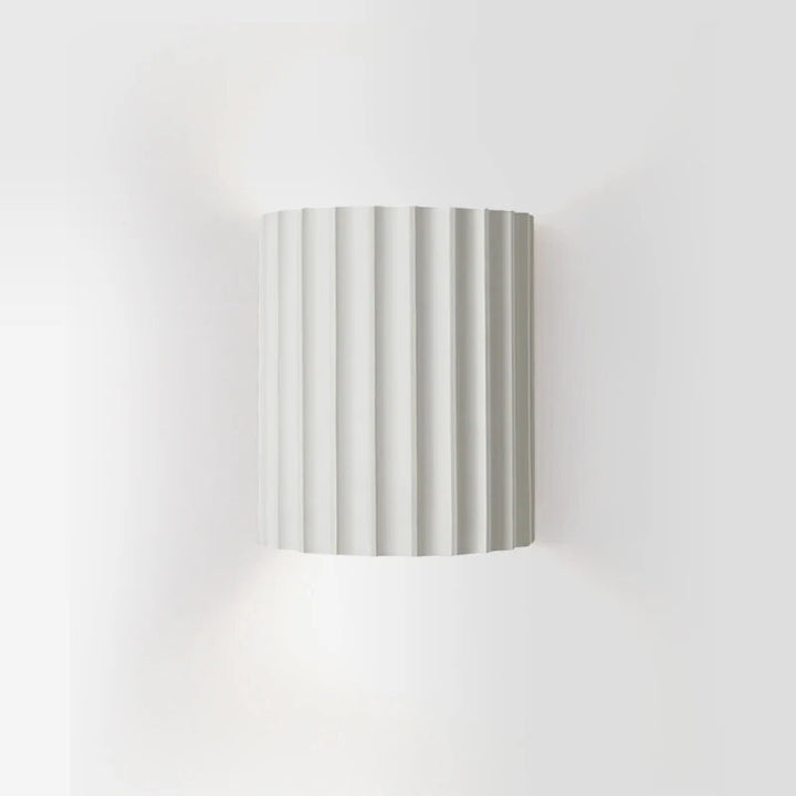 Kunstnerisk Resin Væglampe med LED Lys