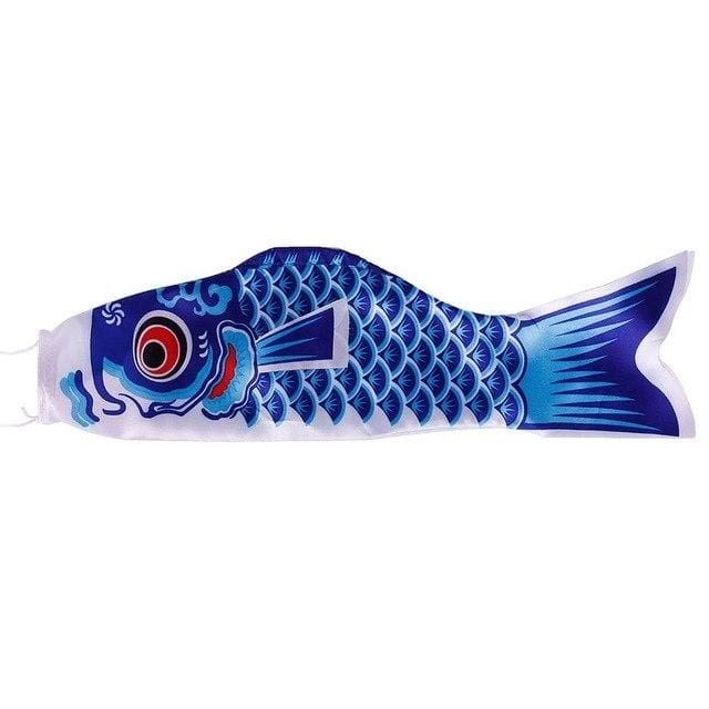 Japansk Koinobori Flag i 3 Størrelser - Traditionel Tekstil Dekoration