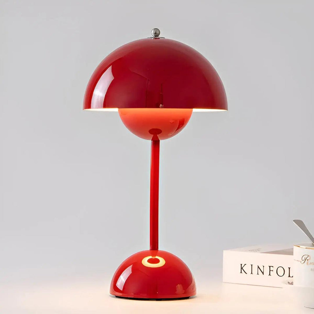 Justerbar Bordlampe i Rustfrit Stål med Elegant Design