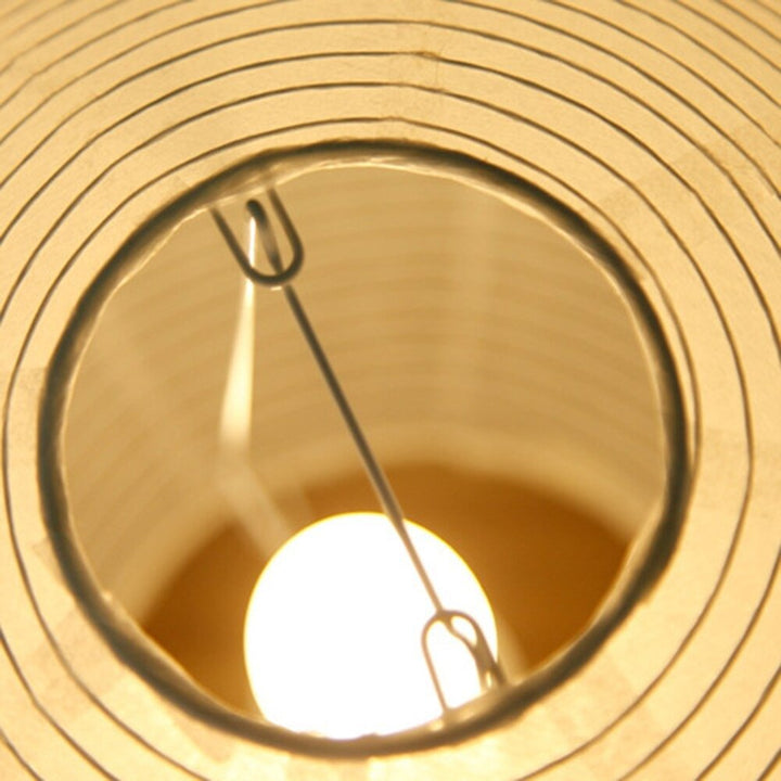 Japansk Papirlanterne Lampe i Zen Design