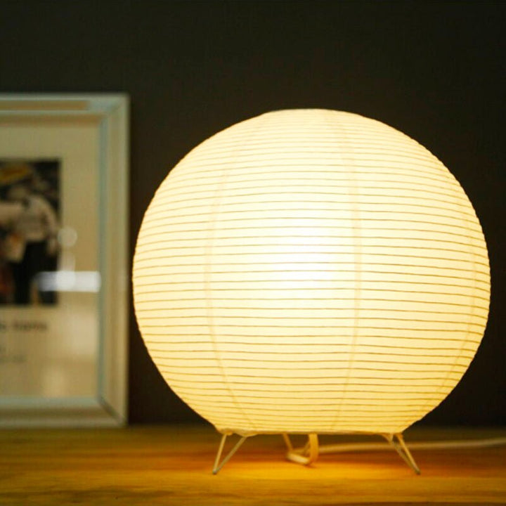 Japansk Papirlanterne Lampe i Zen Design