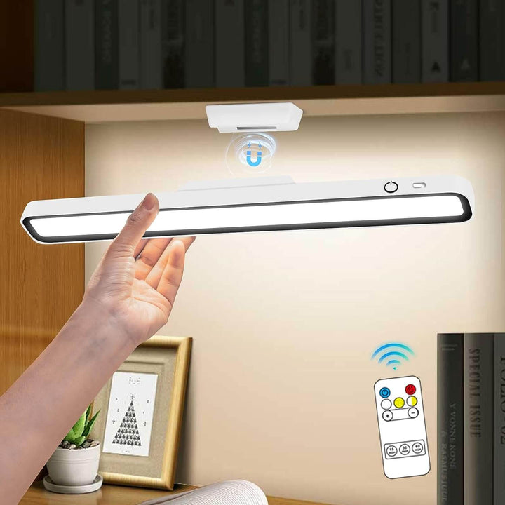 Magnetisk Dæmpbar Skrivebordslampe med Justerbar Lysstyrke og Bærbar Design