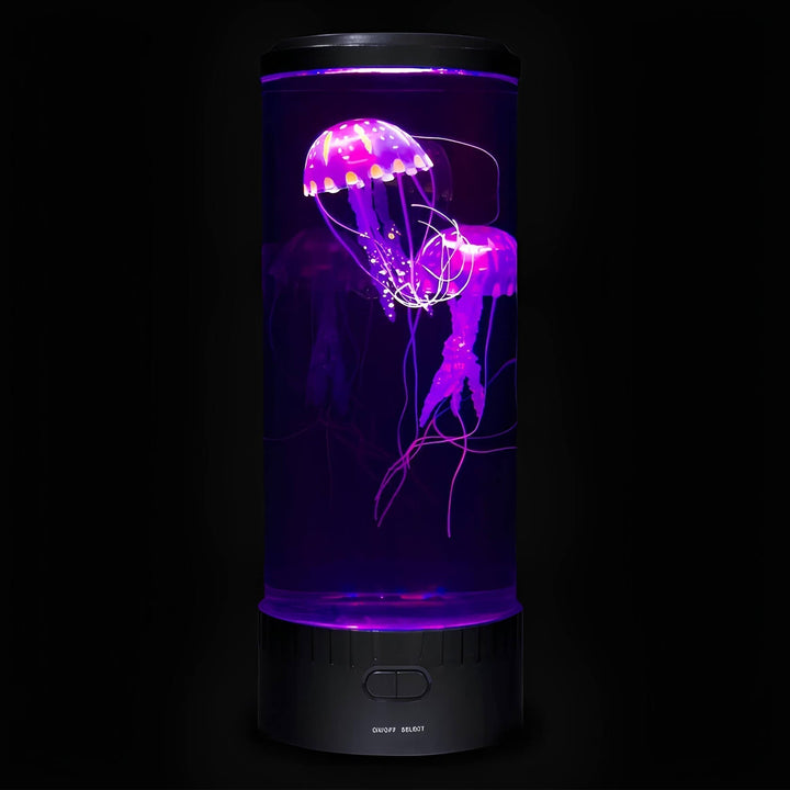 Farveskiftende LED Manet Lampe med Beroligende Lys