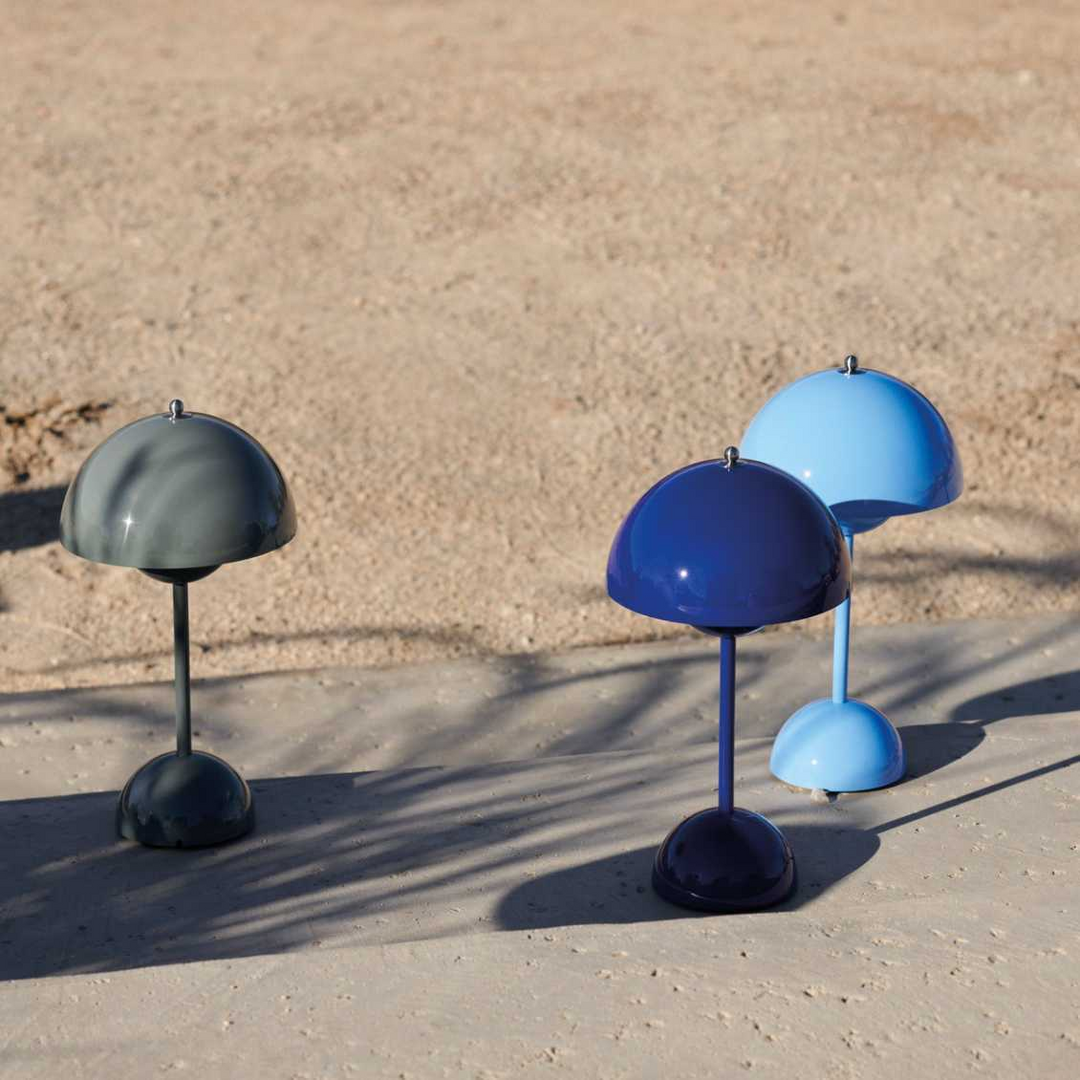 Dæmpbar Trådløs LED Bordlampe med 1960'er Design