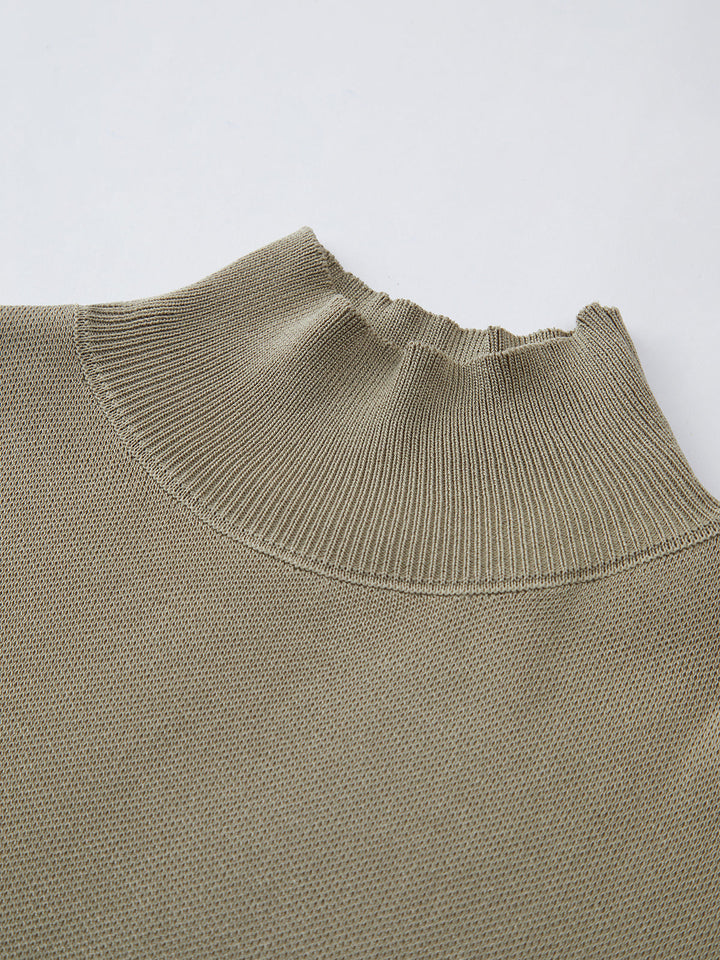 Noira | Kvinders ærmeløs mock neck top med polstrede skuldre