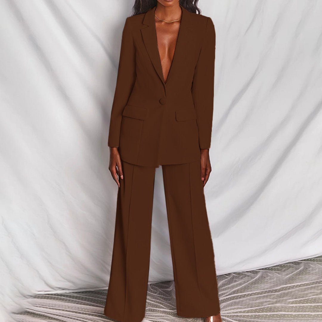 Leotine™ | Stylish Blazer and Trousers Set