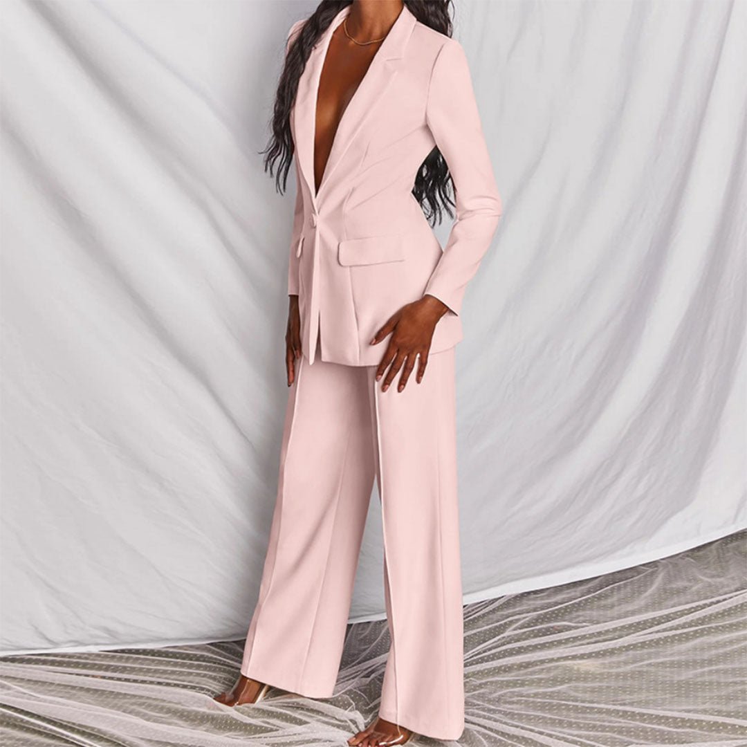 Leotine™ | Stylish Blazer and Trousers Set