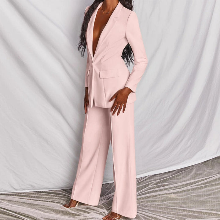 Leotine™ | Stylish Blazer and Trousers Set
