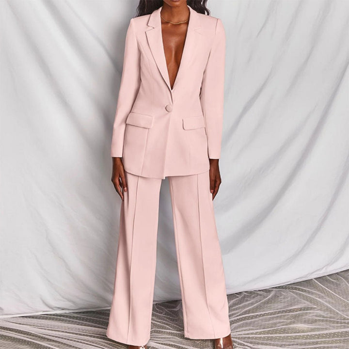 Leotine™ | Stylish Blazer and Trousers Set