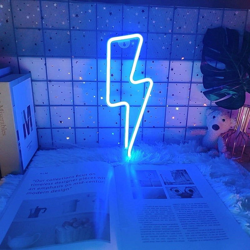 Neon LED Vægsignal til E-Girl Indretning