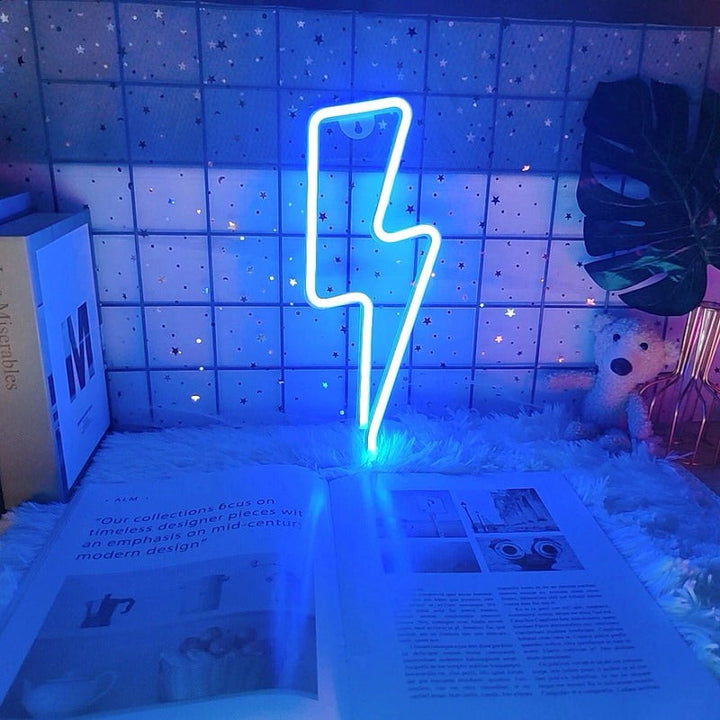 Neon LED Vægsignal til E-Girl Indretning