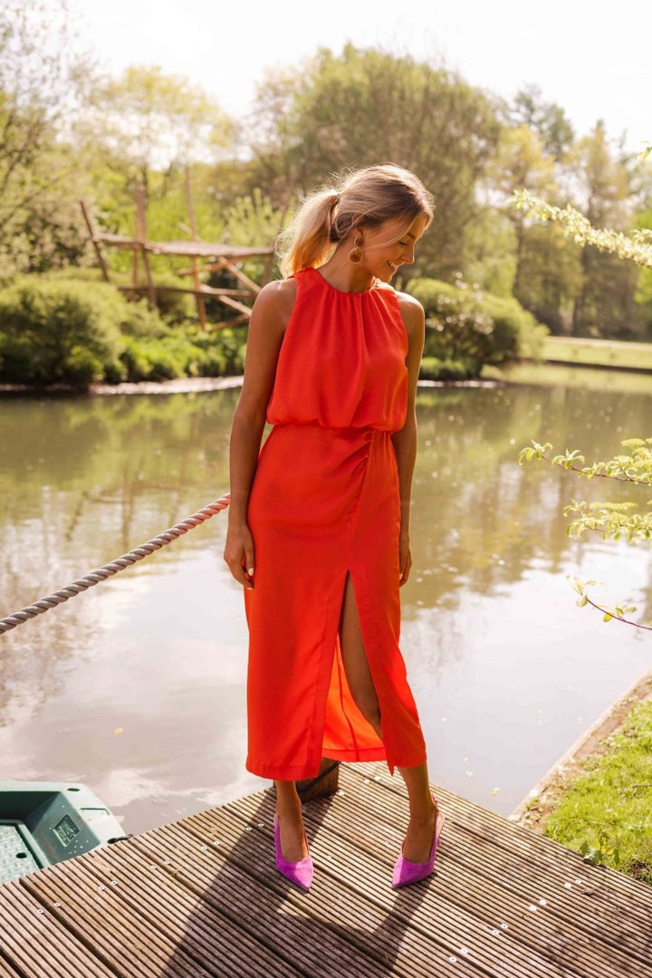 Nicole™ | Sommer Midi Kjole