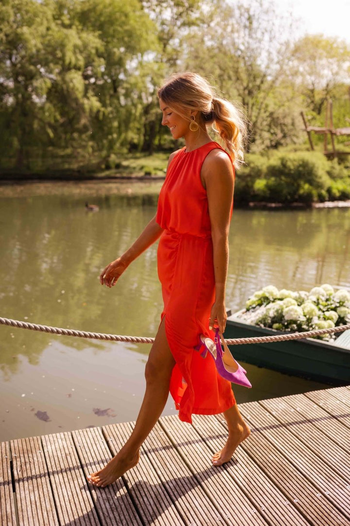 Nicole™ | Sommer Midi Kjole