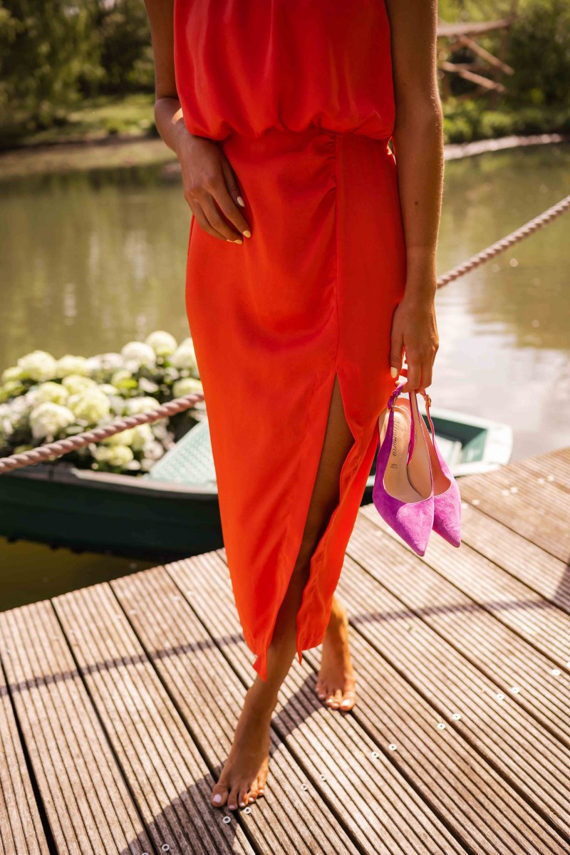 Nicole™ | Sommer Midi Kjole