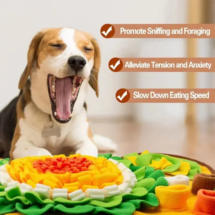 Interaktiv Snuffle Mat til Hunde i Blødt Bomuld