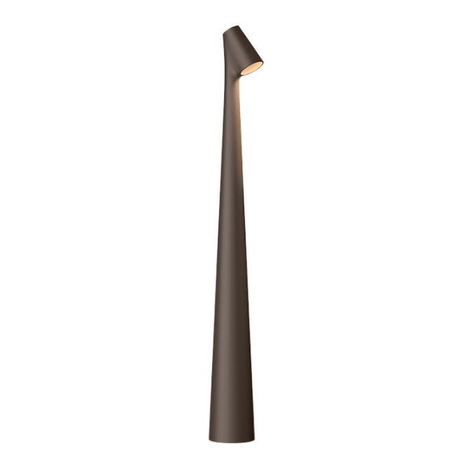 Genopladelig LED Bordlampe med Justerbar Lysstyrke i Aluminium