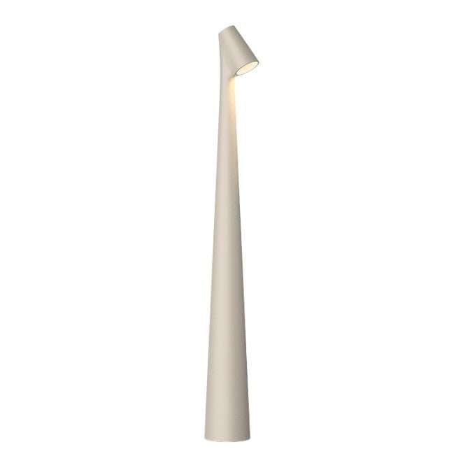 Genopladelig LED Bordlampe med Justerbar Lysstyrke i Aluminium