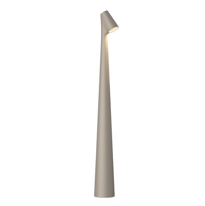 Genopladelig LED Bordlampe med Justerbar Lysstyrke i Aluminium