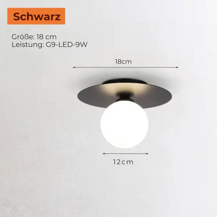 Elegant LED Loftlampe i Metal med Moderne Design