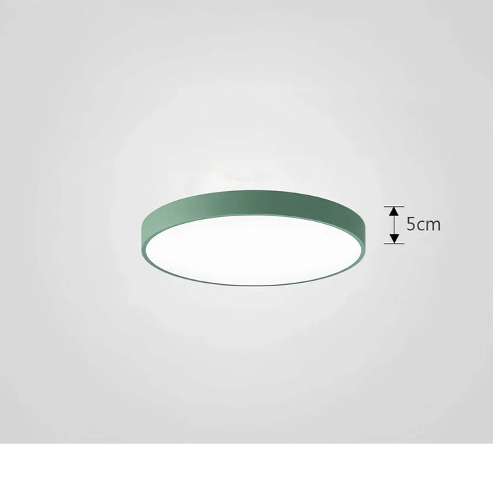 Farveskiftende Loftlampe med Fjernbetjening og Dæmpning