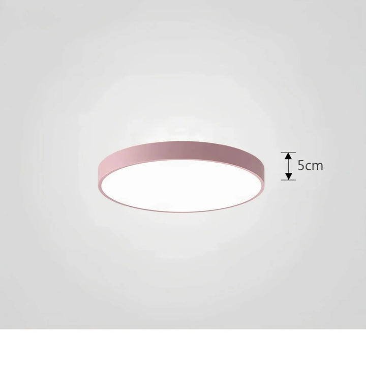 Farveskiftende Loftlampe med Fjernbetjening og Dæmpning