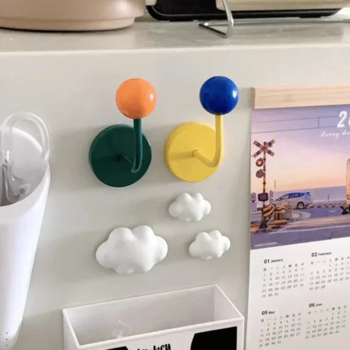 Farverig Magnetisk Krog i Grøn, Blå og Gul
