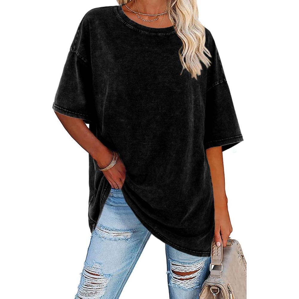Frances™ | Oversized Vintage T-Shirt til Kvinder