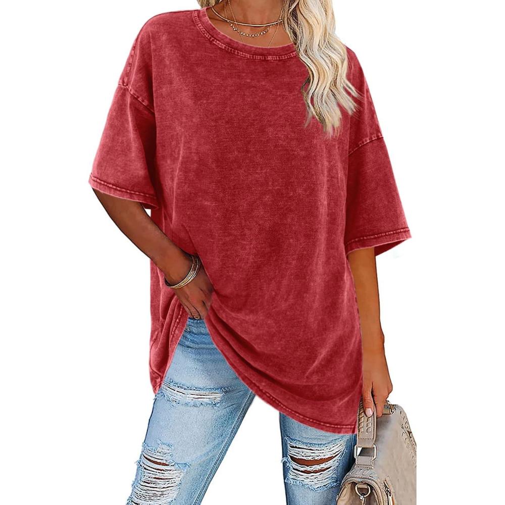 Frances™ | Oversized Vintage T-Shirt til Kvinder