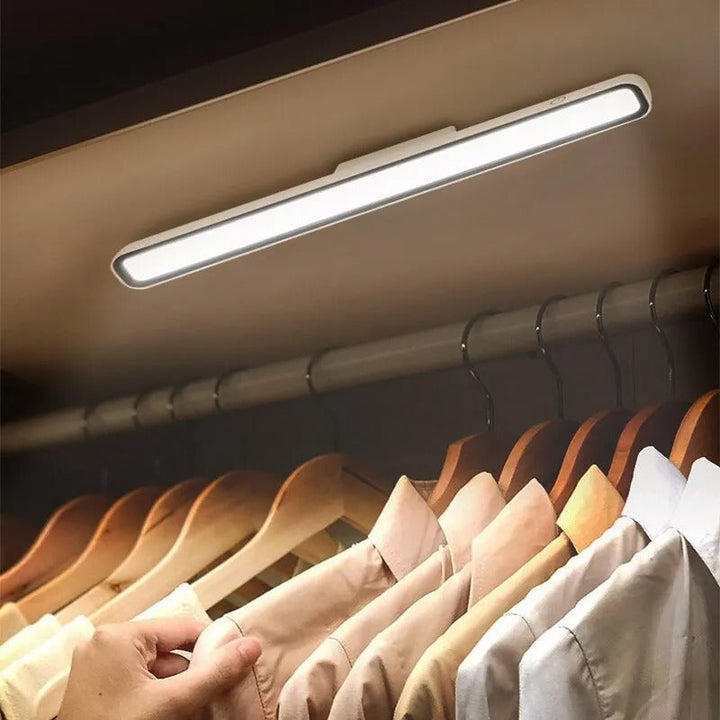 Genopladelig Magnetisk LED Arbejdslampe i Aluminium