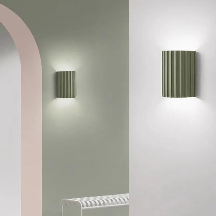 Minimalistisk Harpiks Væglampe med Dobbelt Belysning