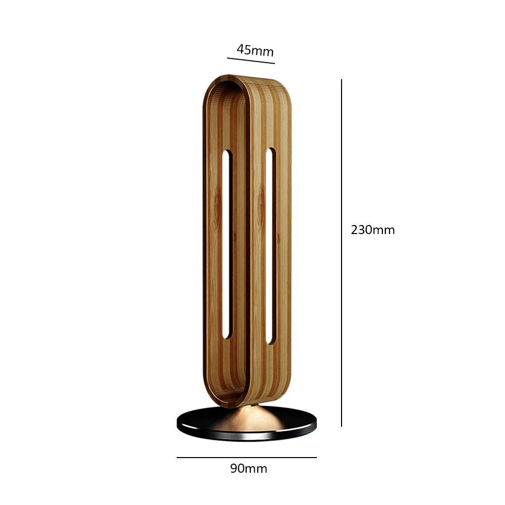 Træ- og Metal Hovedtelefonholder med Elegant Design