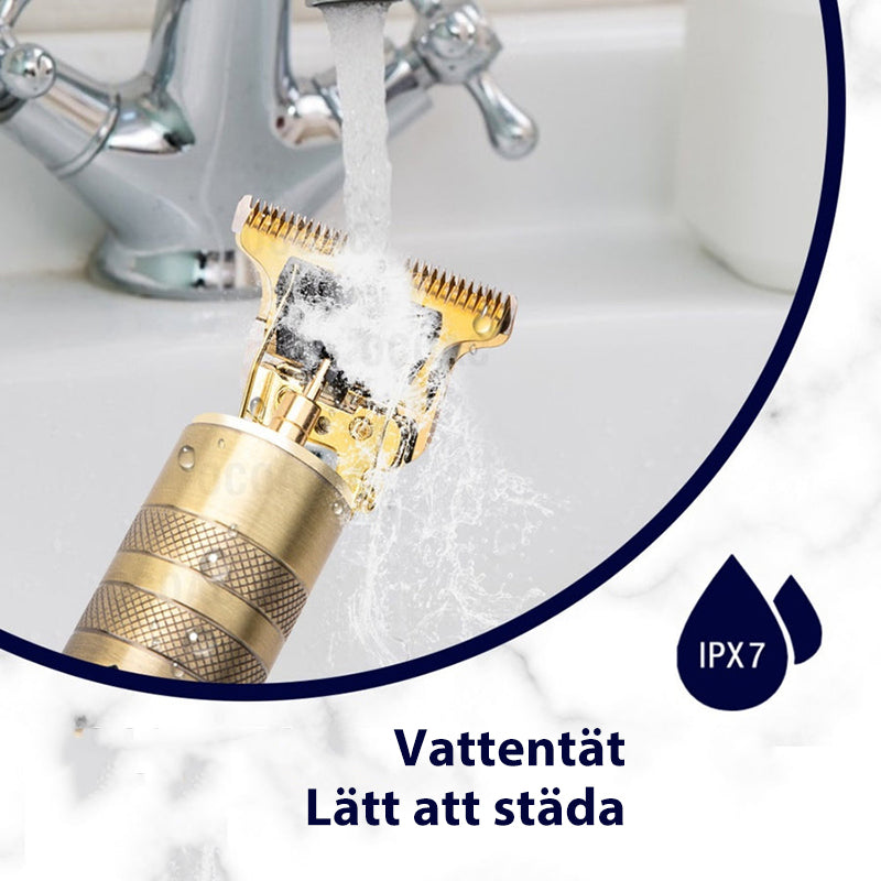 Trådløs Genopladelig Hårklipper med T-Blade til Præcise Klip