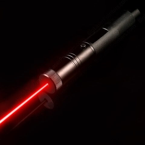 Genopladelig Laserpointer med Justerbar Fokus og Sikkerhedslås