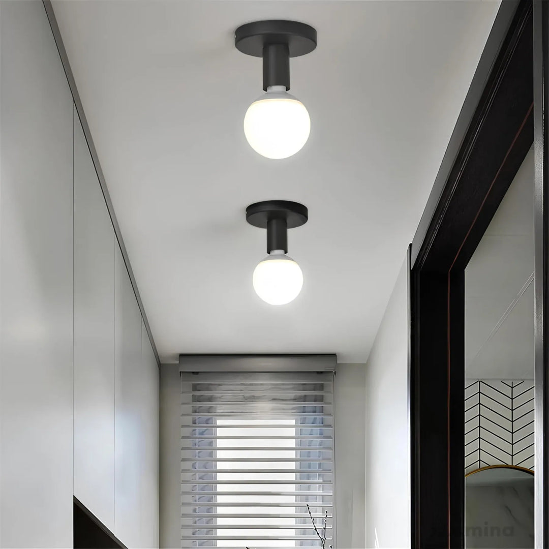 Minimalistisk LED Loftlampe med Dæmpning