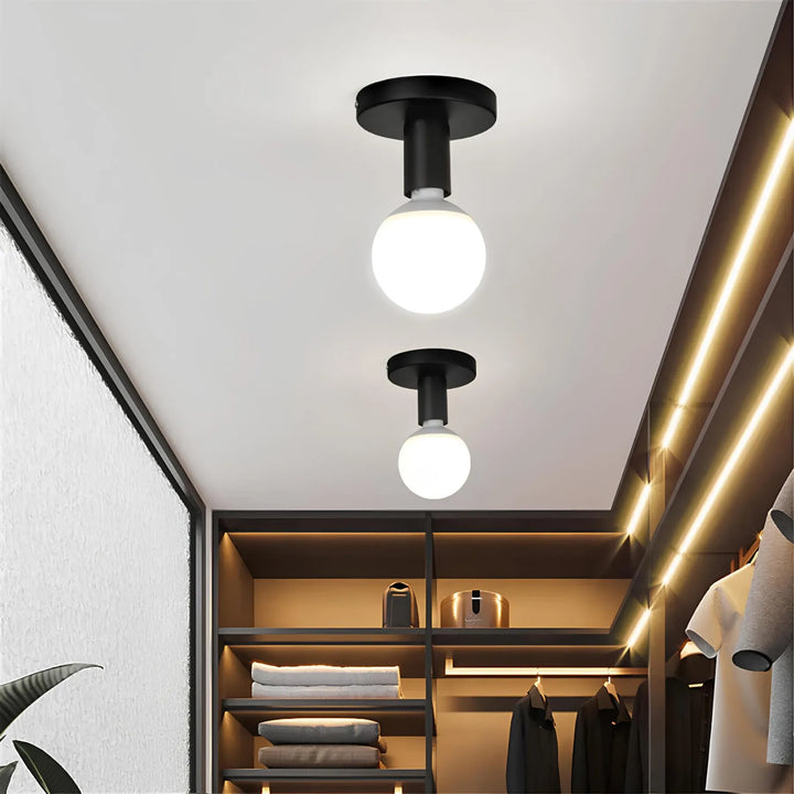 Minimalistisk LED Loftlampe med Dæmpning