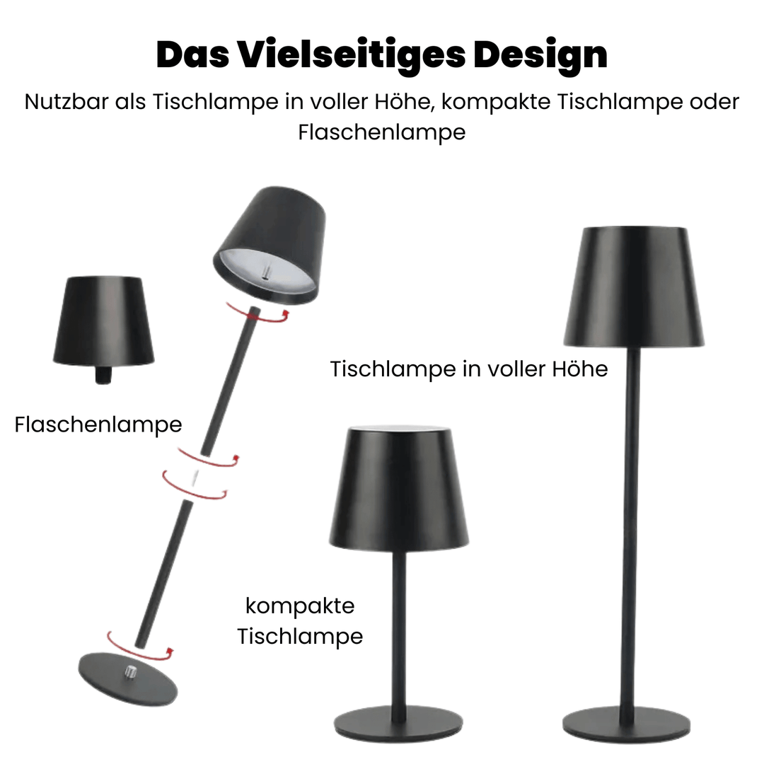 Dæmpbar Touch Control LED Bordlampe i Moderne Design