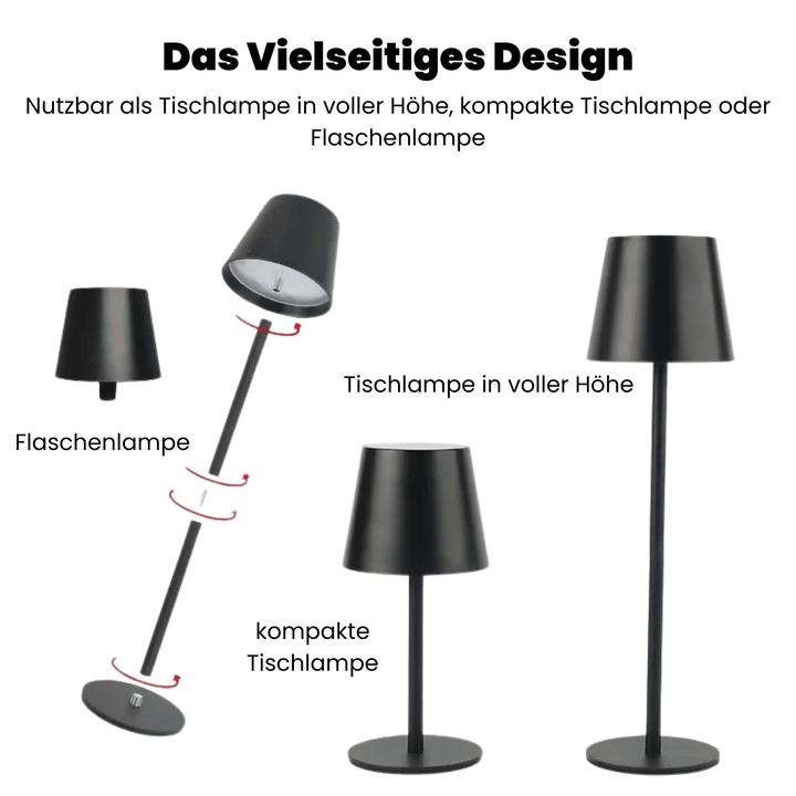 Dæmpbar Touch Control LED Bordlampe i Moderne Design