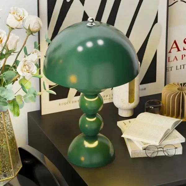 Genopladelig Blomster Bærbar Bordlampe i Akryl
