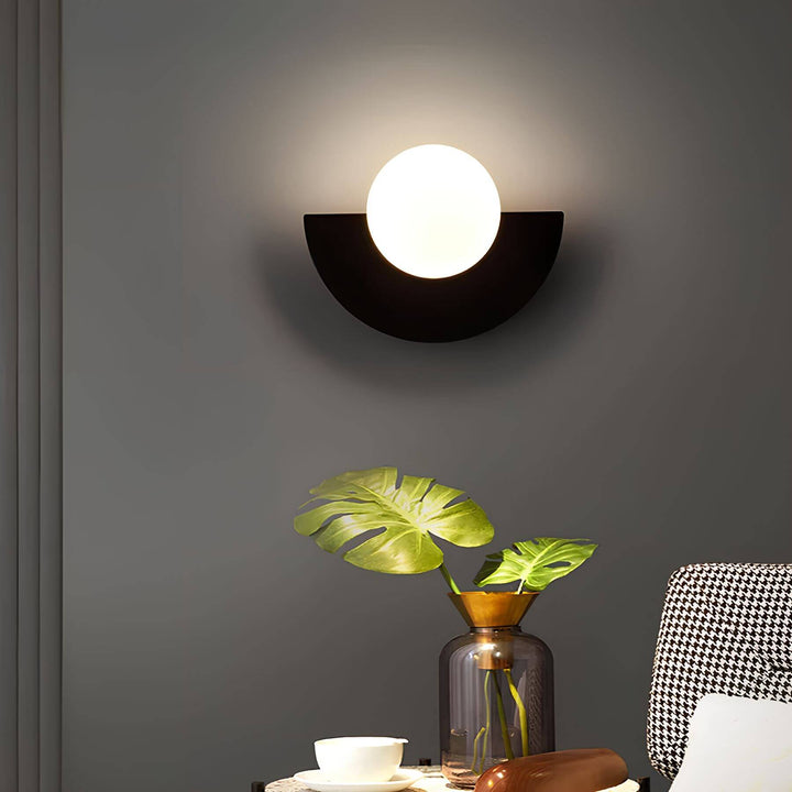 Minimalistisk Nordisk LED Væglampe med Varm Hvid Lys