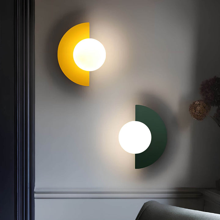 Minimalistisk Nordisk LED Væglampe med Varm Hvid Lys