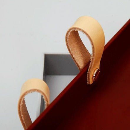 Firkantet Plast Serveringsbakke i Minimalistisk Design