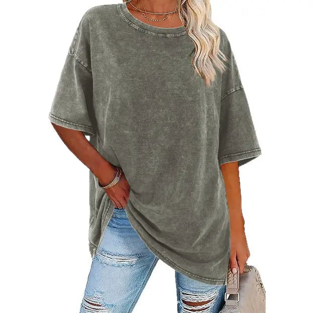 Frances™ | Oversized Vintage T-Shirt til Kvinder