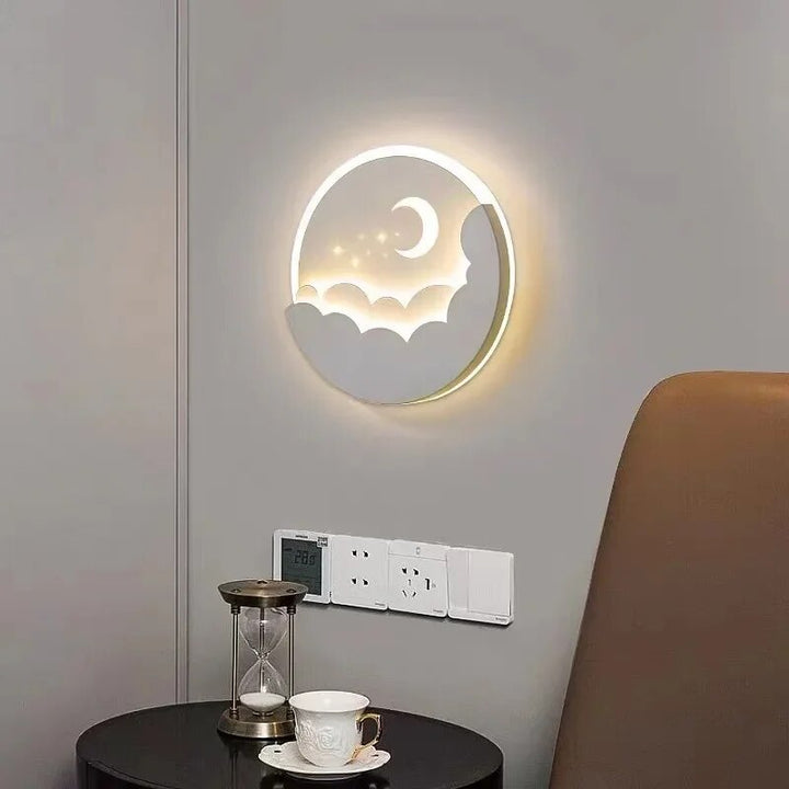 Moderne LED Væglampe i Akryl med Energieffektiv Belysning