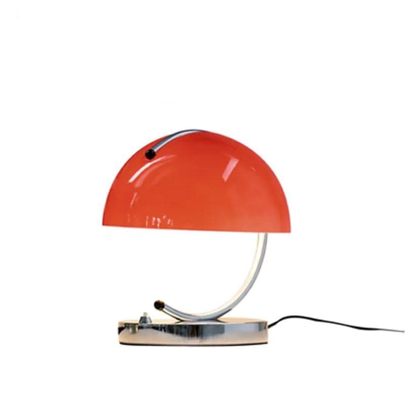 Svampeformet Glas Bordlampe i Skandinavisk Design