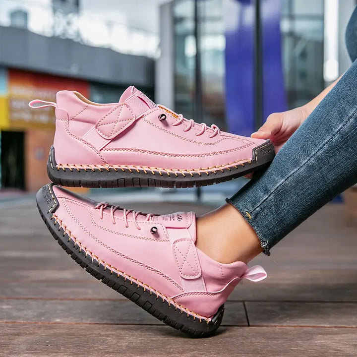 Andrea | Dame Orthopædiske Velcro Casual Sneakers